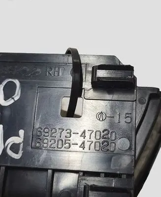 Toyota Prius (XW20) Rear door interior handle 6927347020 6920547020