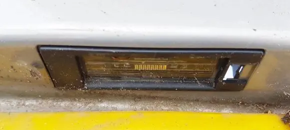 Opel Insignia A Number plate light