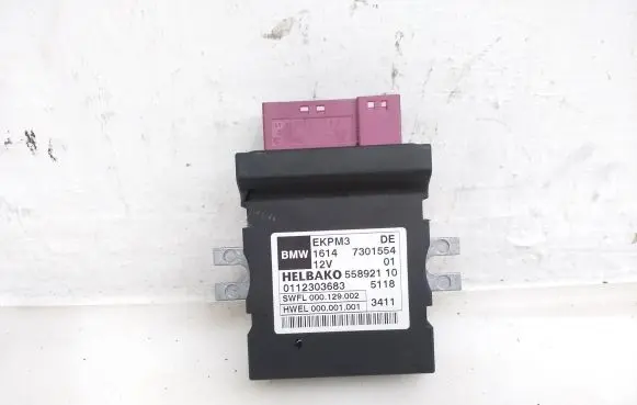 BMW X3 F25 Fuel injection pump control unit/module 7301554