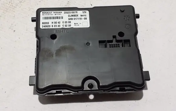 Dacia Duster Air conditioning/heating control unit 285251887R