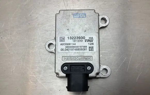Opel Signum ESP acceleration yaw rate sensor 13223930 15113701 A2C53081144