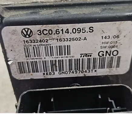 Volkswagen PASSAT B6 ABS Pump 3C0614095S 16332502A 16332402