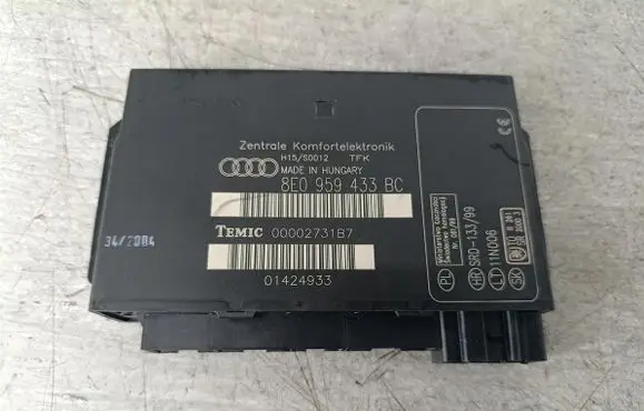 Audi A4 S4 B6 8E 8H Comfort/convenience module 8E0959433BC