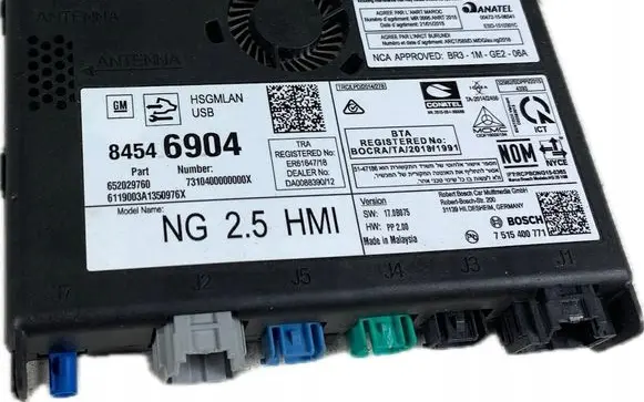 Chevrolet Volt II Other control units/modules 84546904