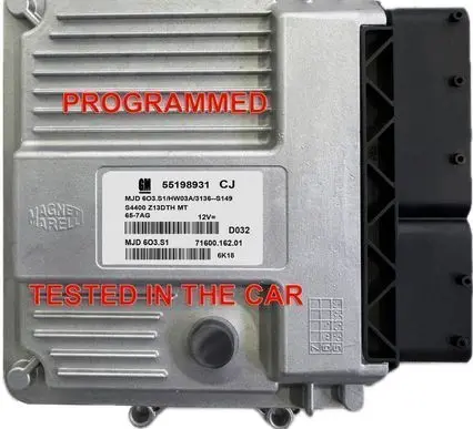 Opel Corsa D Engine control unit/module 55198931