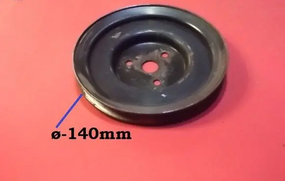 Mazda 323 Water pump pulley ISN24F1