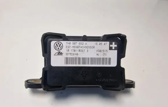 Audi Q7 4L ESP acceleration yaw rate sensor 7H0907652A