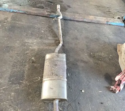Mercedes-Benz A W169 Muffler/silencer A1694910100
