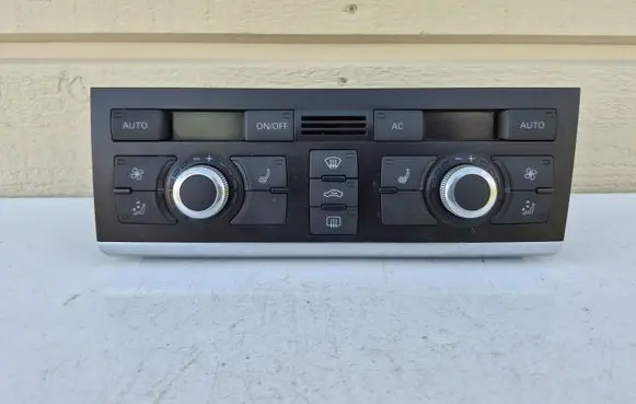 Audi A6 S6 C6 4F Climate control unit 4F2820043AA 4F0910043B 5HB00883366