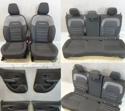 Dacia Sandero III Seat and door cards trim set QA1024757
