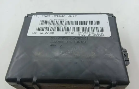 Chrysler Voyager Tailgate/trunk control unit/module P05082068AF 31601117
