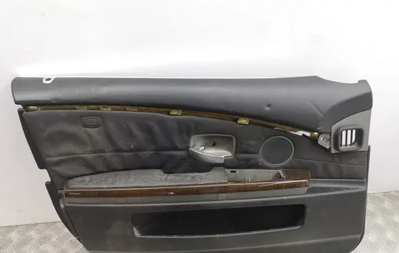 BMW 7 E65 E66 Front door card panel trim 61425501 135060 121147