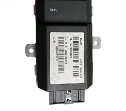 BMW 7 E65 E66 Steering rack control module 6767506 00078449 00001682A9