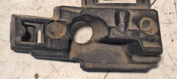 Front bumper foam support bar