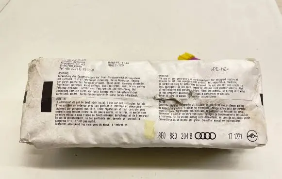 Audi A4 S4 B6 8E 8H Passenger airbag 8E0880204B
