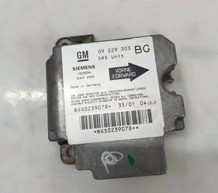 Opel Zafira B Airbag control unit/module 09229303 BGS0239078 5WK42926
