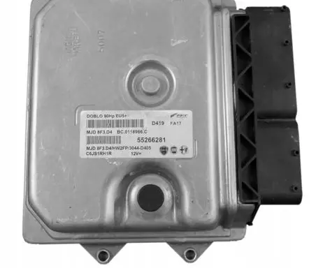 Fiat Doblo Engine control unit/module 55266281 MJD8F3D4