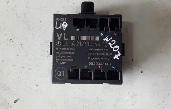 Mercedes-Benz E C207 W207 Door control unit/module A2129004402