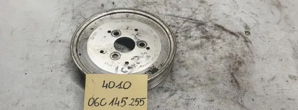 Audi A6 S6 C6 4F Power steering pump pulley 06C145255