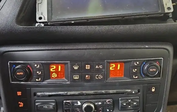 Citroen C5 Climate control/heater control trim 96715288ZD IMPRK1544391