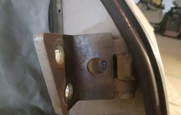 Peugeot 607 Rear door lower hinge