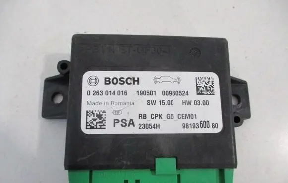 Citroen Jumpy Parking PDC control unit/module 9819360080