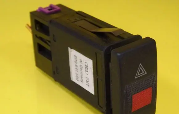 Audi A4 S4 B6 8E 8H Hazard light switch 8D0941509
