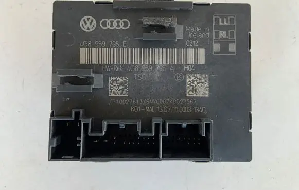 Audi A7 S7 4G Door control unit/module 4G8959795E 4G8959795A