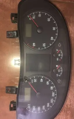 Volkswagen Polo IV 9N3 Speedometer (instrument cluster) 6050258527 600920800P