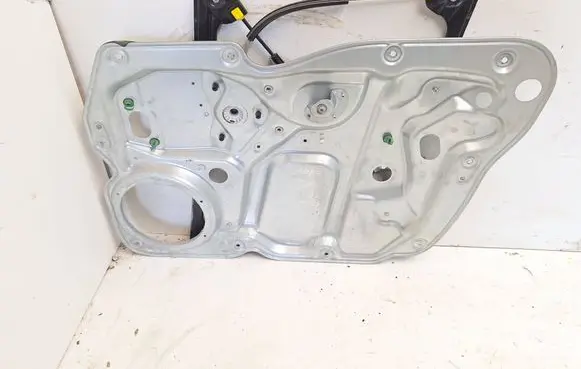 Front door window regulator with motor