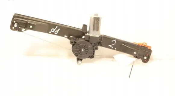 Front window lifting mechanism without motor