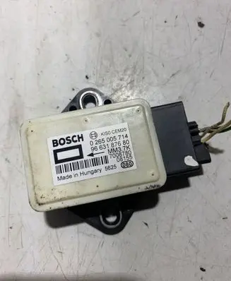 Peugeot 407 ESP acceleration yaw rate sensor 9663187680 7008780 0265005714