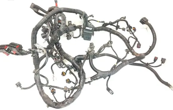 Engine installation wiring loom