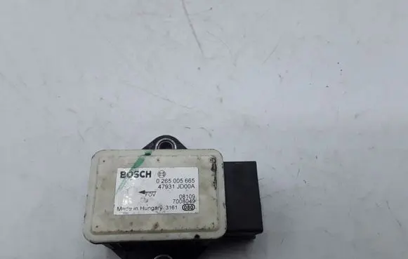 Nissan Qashqai ESP acceleration yaw rate sensor 0265005665 47931JD00A