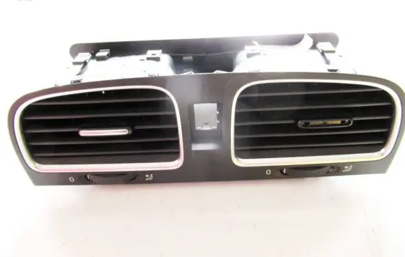 Volkswagen Golf VI Dash center air vent grill 5K0819728N