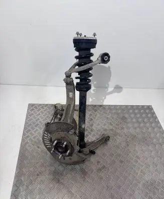 Front wheel hub spindle knuckle