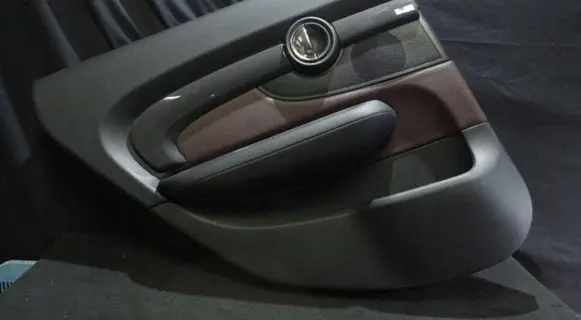 Mini Clubman F54 Rear door card panel trim burgund