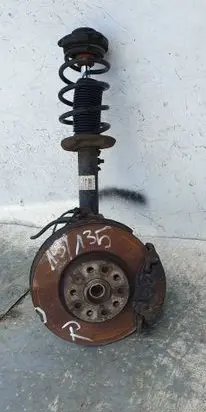 Volkswagen PASSAT CC Front wheel hub spindle knuckle 