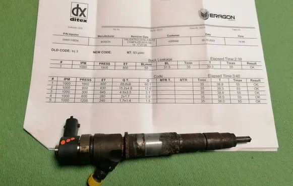 Renault Master III Fuel injector 0445110634 H82912226