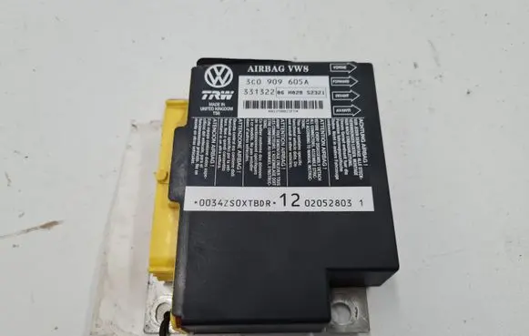 Volkswagen PASSAT B6 Airbag control unit/module 3C0909605A