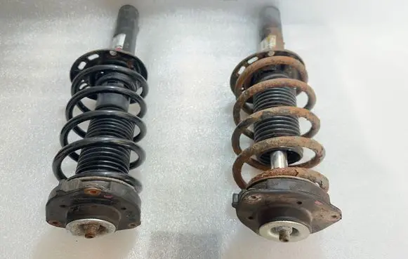 Volkswagen PASSAT B6 Front shock absorber with coil spring