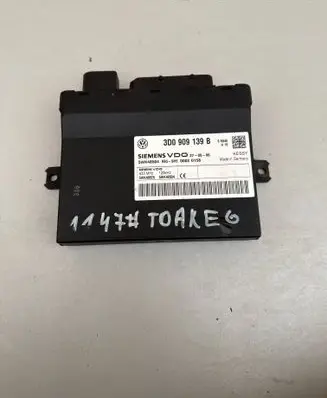Volkswagen Phaeton Keyless (KESSY) go control unit/module 3D0909139B 5WK48825 5WK48504