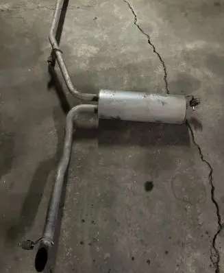 Renault Trafic II (X83) Muffler/silencer 3004404 3474504