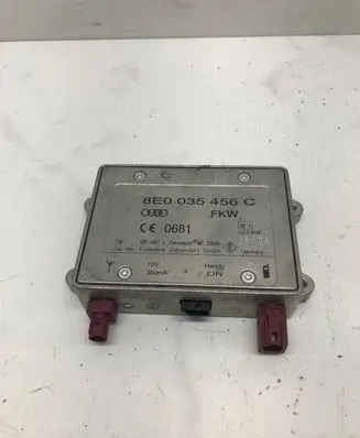 Audi A6 S6 C6 4F Antenna control unit 8E0035456C 09104112