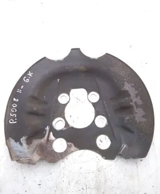 Peugeot 5008 Rear brake disc plate dust cover 54105110