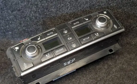 Audi A8 S8 D3 4E Climate control unit 4E0820043E 4E0910043B