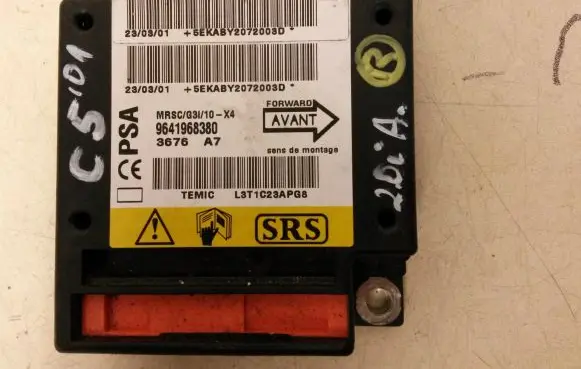 Citroen C5 Airbag control unit/module 9641968380