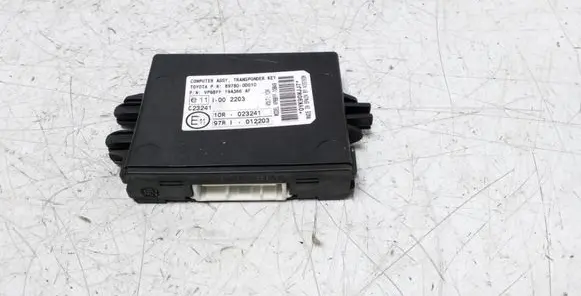 Toyota Yaris Immobilizer control unit/module 897800D010 VP6BFF19A366AF