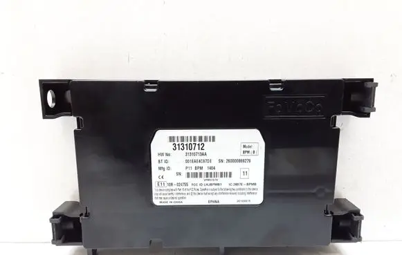 Volvo V70 Bluetooth control unit module 31310712