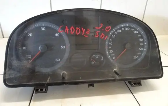 Volkswagen Caddy Speedometer (instrument cluster) 2K0920841A